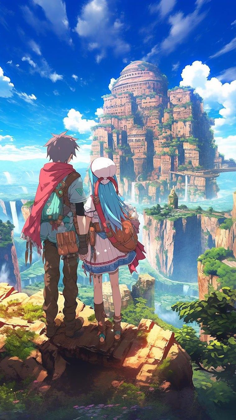 Fantasy Anime Scene